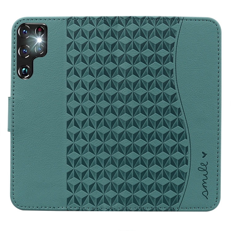 For Samsung Galaxy S24 Ultra 5G Diamond Buckle Leather Phone Case with Lanyard