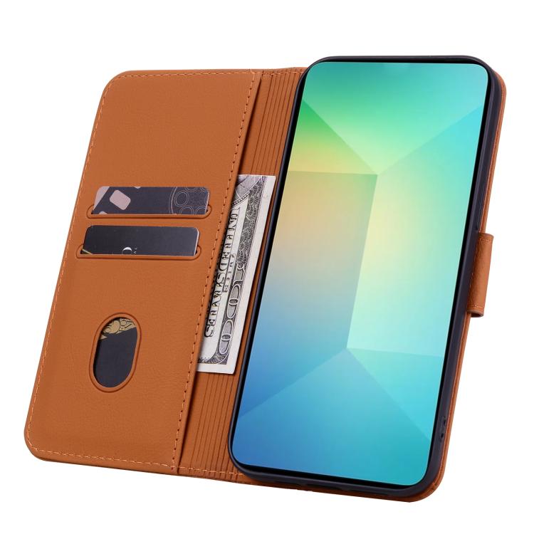 For Samsung Galaxy S25 Edge 5G Diamond Buckle Leather Phone Case with Lanyard