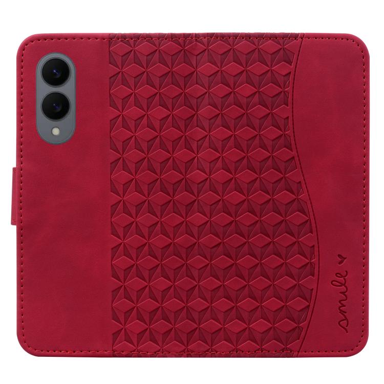 For Samsung Galaxy S25 Edge 5G Diamond Buckle Leather Phone Case with Lanyard