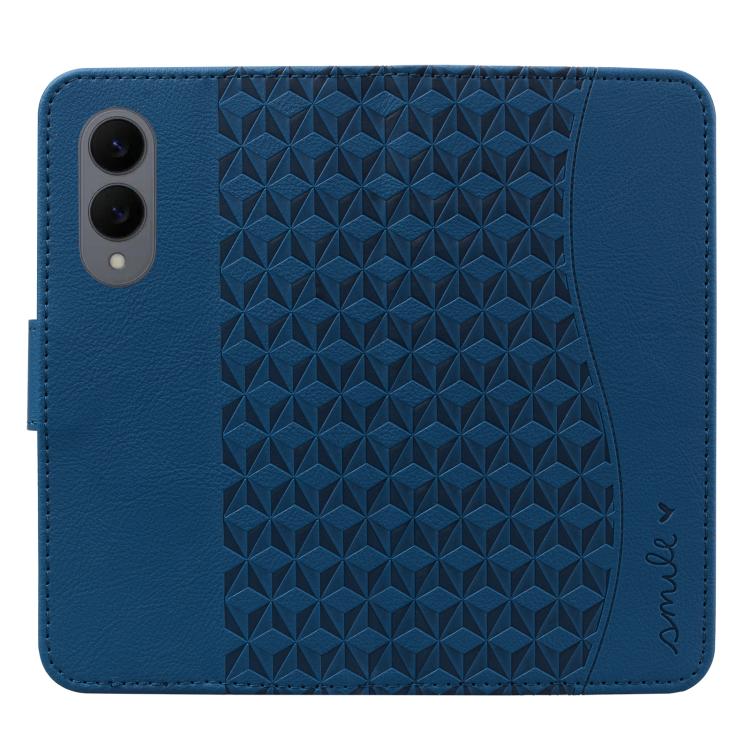 For Samsung Galaxy S25 Edge 5G Diamond Buckle Leather Phone Case with Lanyard