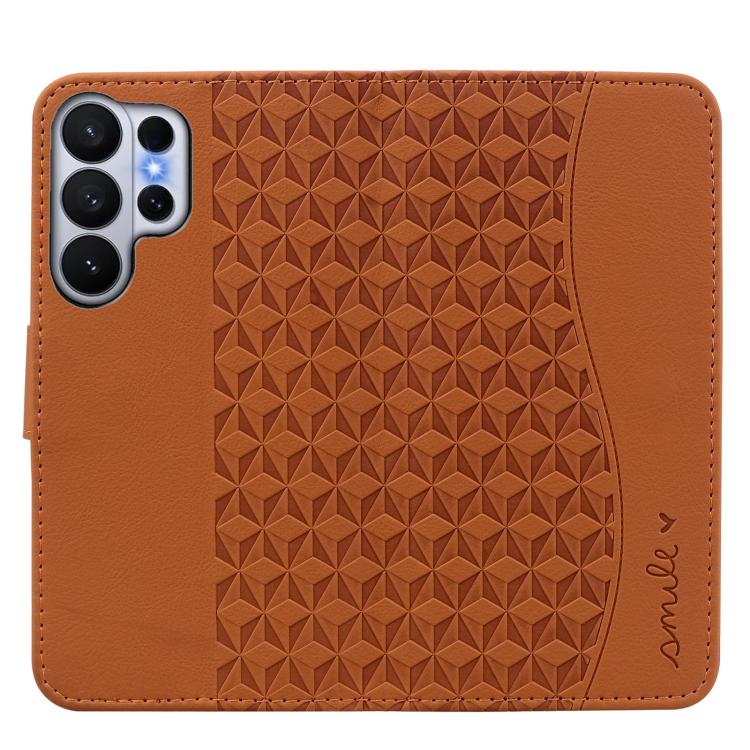 For Samsung Galaxy S26 Ultra 5G Diamond Buckle Leather Phone Case with Lanyard