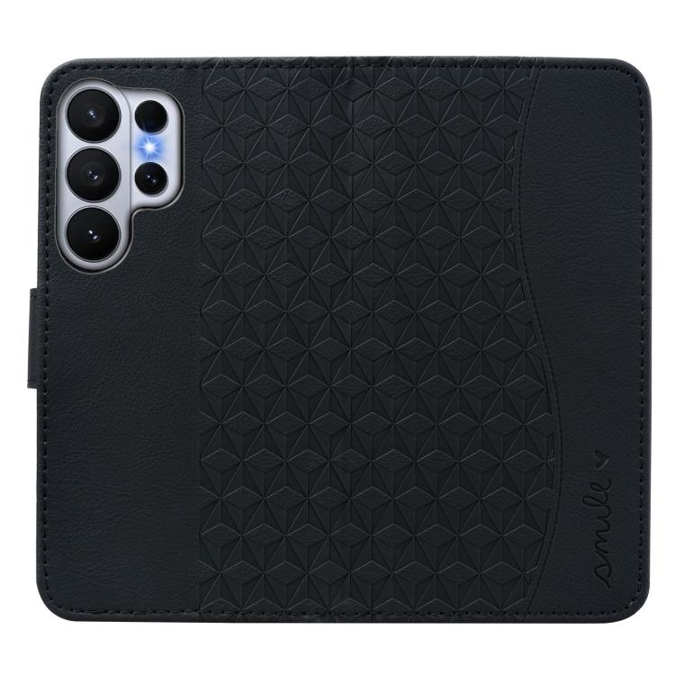 For Samsung Galaxy S26 Ultra 5G Diamond Buckle Leather Phone Case with Lanyard