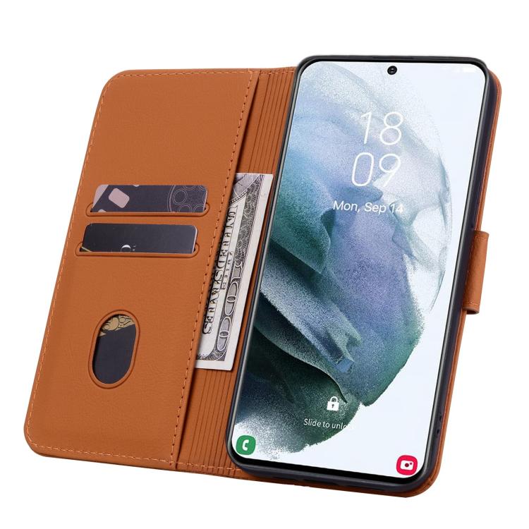 For Samsung Galaxy S26+ 5G Diamond Buckle Leather Phone Case with Lanyard