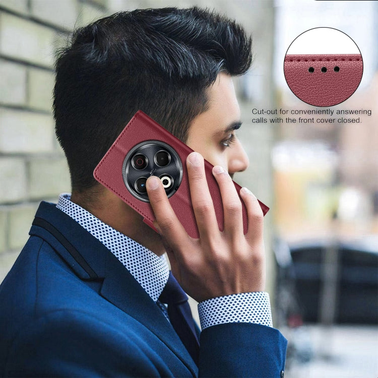 For Tecno Spark 30 4G Litchi Texture RFID Anti-theft Leather Phone Case