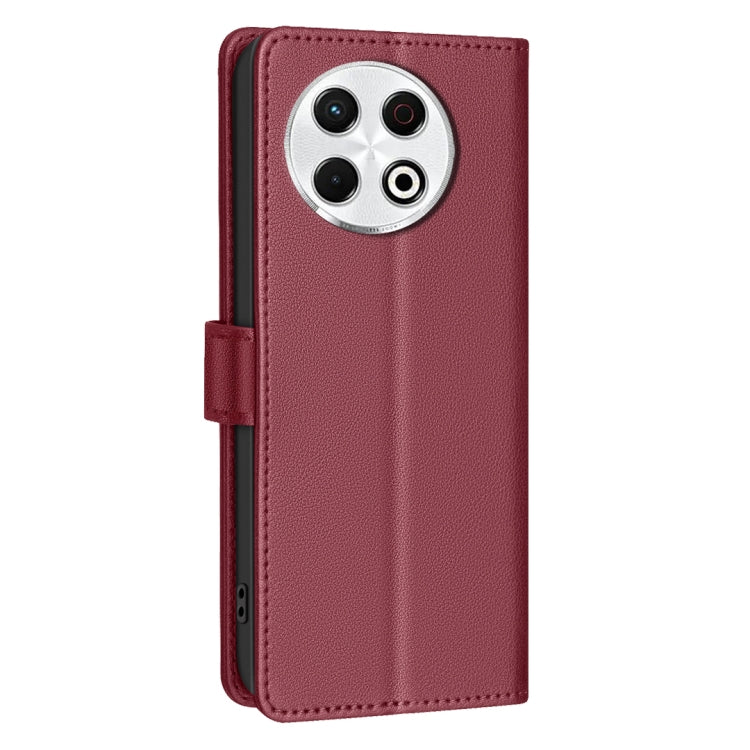 For Tecno Spark 30 Pro 4G Litchi Texture RFID Anti-theft Leather Phone Case
