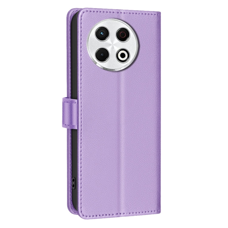For Tecno Spark 30 Pro 4G Litchi Texture RFID Anti-theft Leather Phone Case