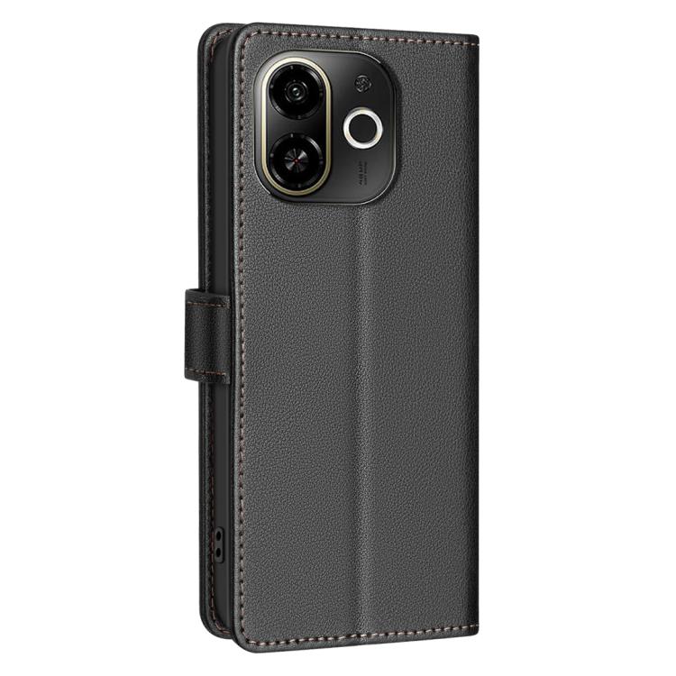 For Tecno POP 9 5G / Spark 30C 5G Litchi Texture RFID Anti-theft Leather Phone Case