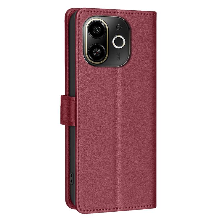 For Tecno POP 9 5G / Spark 30C 5G Litchi Texture RFID Anti-theft Leather Phone Case