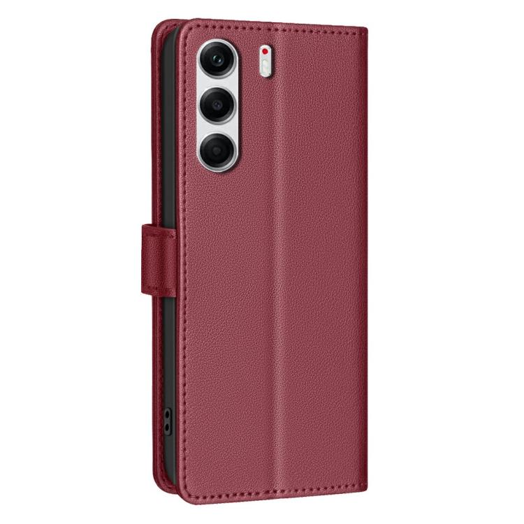 For Tecno Camon 40 Pro 4G Litchi Texture RFID Anti-theft Leather Phone Case