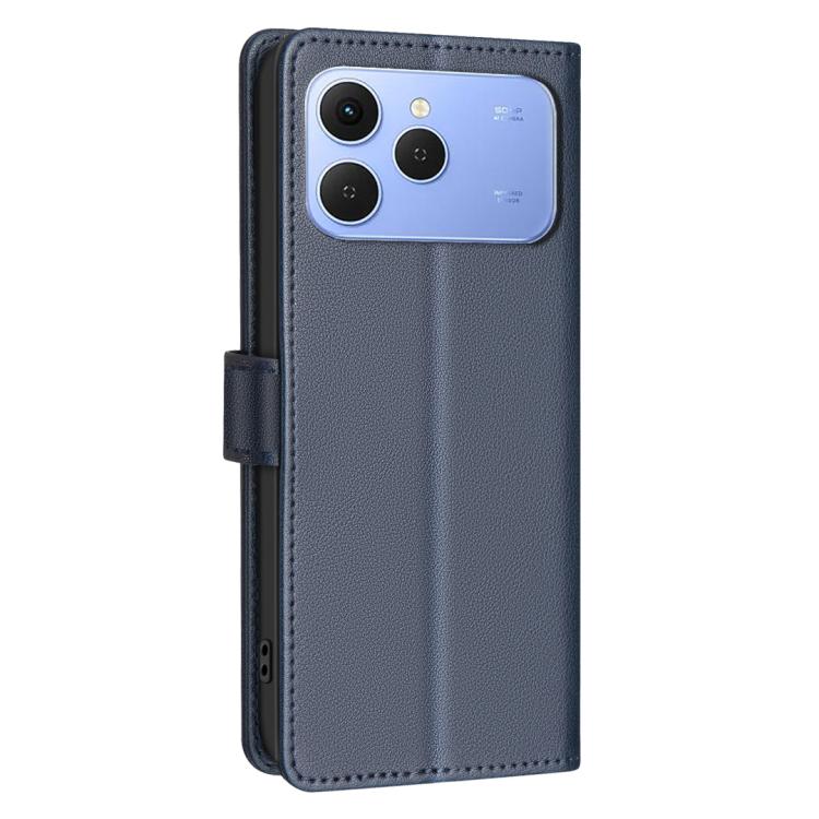 For Tecno Spark 40 4G Litchi Texture RFID Anti-theft Leather Phone Case