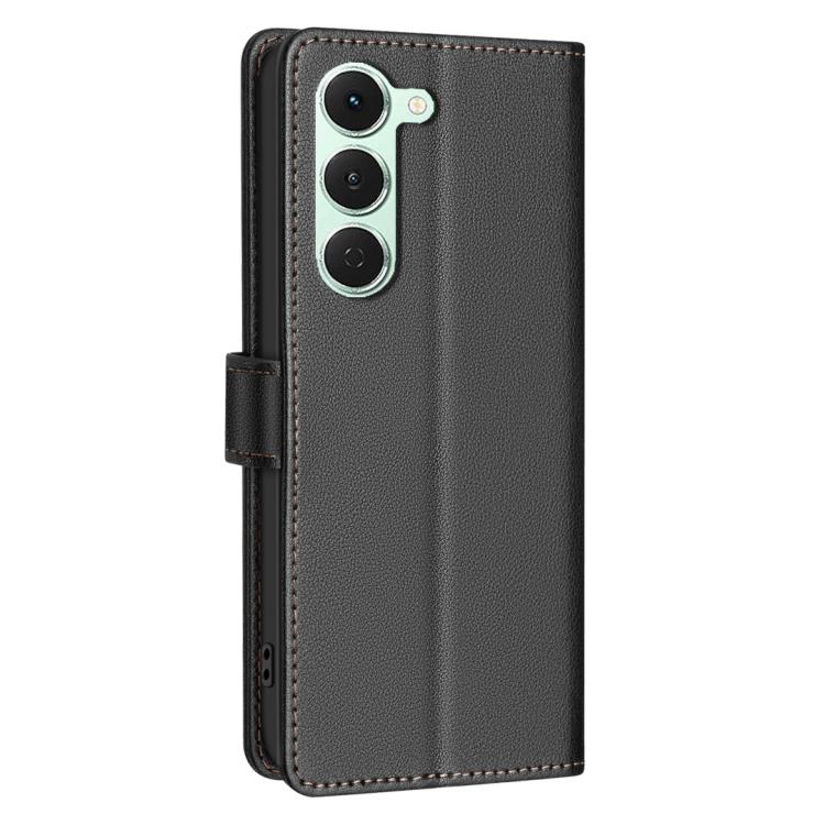 For Tecno Spark 40 Pro 4G Litchi Texture RFID Anti-theft Leather Phone Case