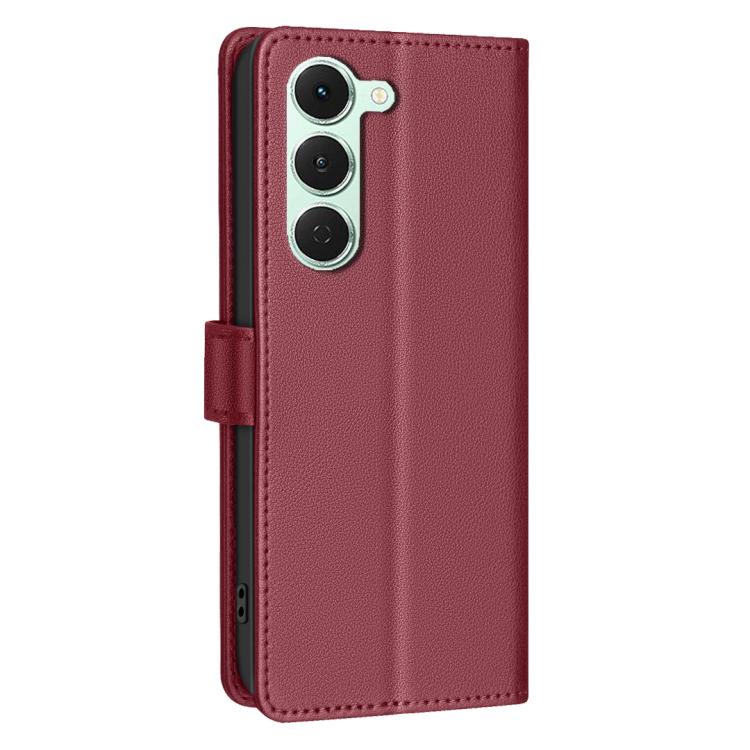 For Tecno Spark 40 Pro 4G Litchi Texture RFID Anti-theft Leather Phone Case