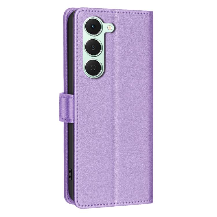 For Tecno Spark 40 Pro 4G Litchi Texture RFID Anti-theft Leather Phone Case