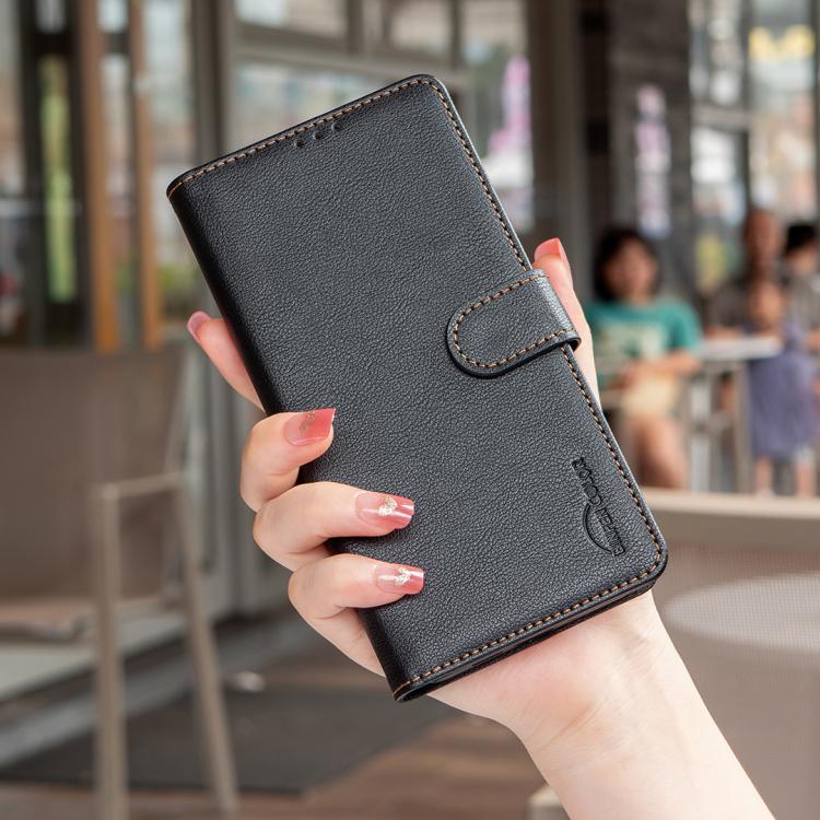 For Tecno Camon 50 4G Litchi Texture RFID Anti-theft Leather Phone Case