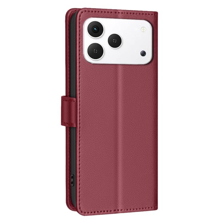 For Tecno Spark 50 4G Litchi Texture RFID Anti-theft Leather Phone Case