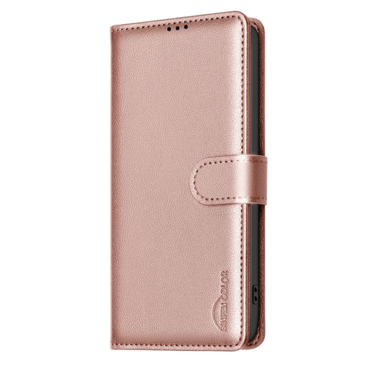 For Tecno Spark 50 4G Litchi Texture RFID Anti-theft Leather Phone Case