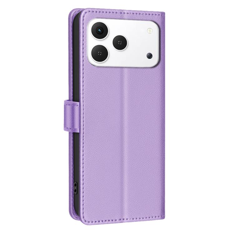 For Tecno Spark 50 4G Litchi Texture RFID Anti-theft Leather Phone Case