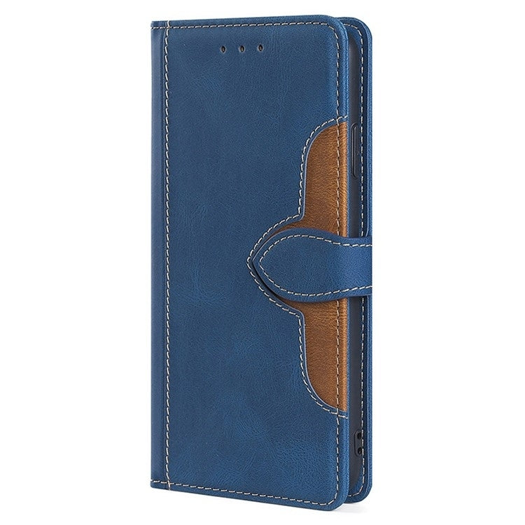 For iPhone 16 Plus Skin Feel Magnetic Buckle Leather Phone Case