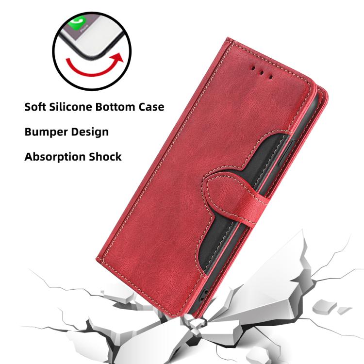 For iPhone 17e / 16e Skin Feel Magnetic Buckle Leather Phone Case