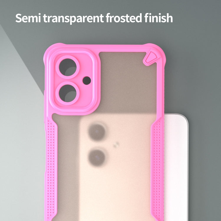 For Samsung Galaxy A06 4G Armor Glaze PC Hybrid TPU Phone Case
