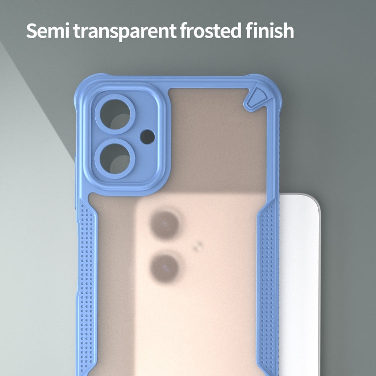 For Samsung Galaxy A06 4G Armor Glaze PC Hybrid TPU Phone Case