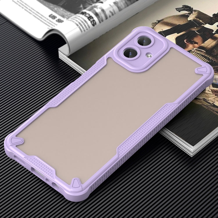 For Samsung Galaxy A06 4G Armor Glaze PC Hybrid TPU Phone Case