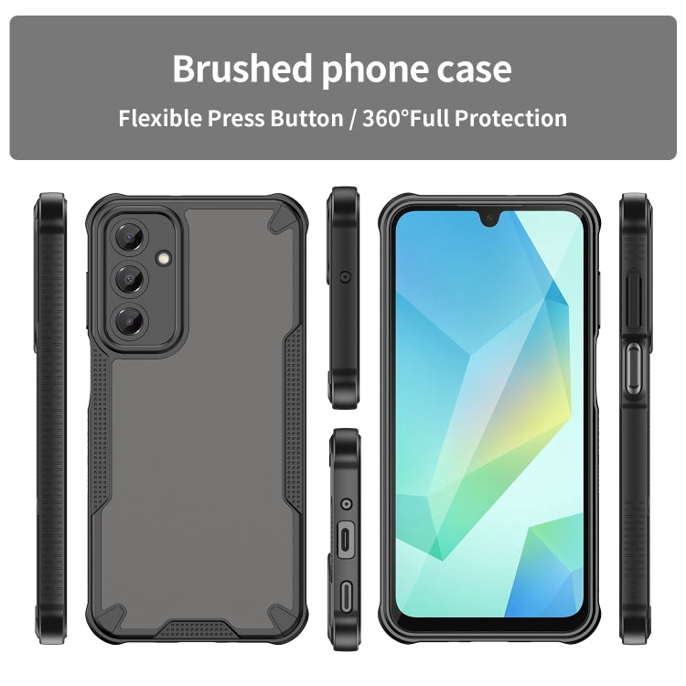 For Samsung Galaxy A16 5G Armor Glaze PC Hybrid TPU Phone Case