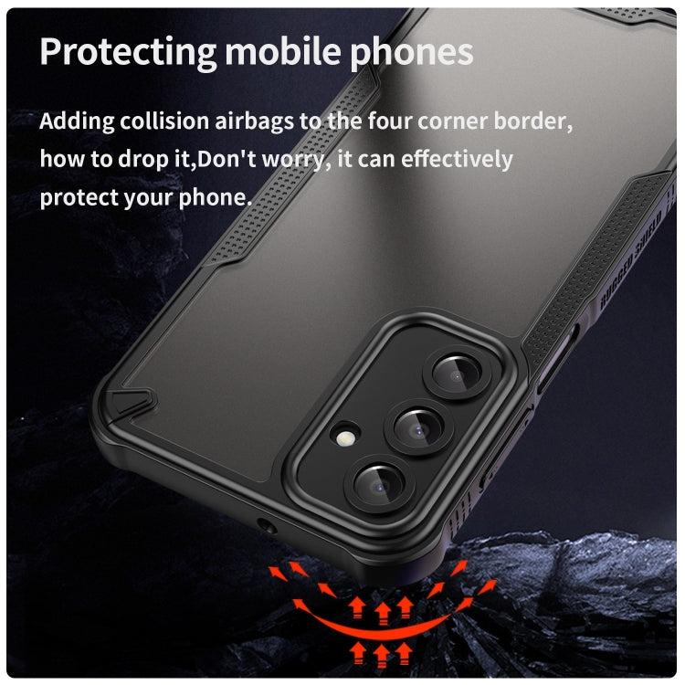 For Samsung Galaxy A16 5G Armor Glaze PC Hybrid TPU Phone Case