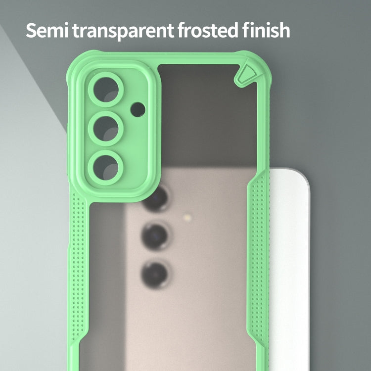 For Samsung Galaxy A16 5G Armor Glaze PC Hybrid TPU Phone Case