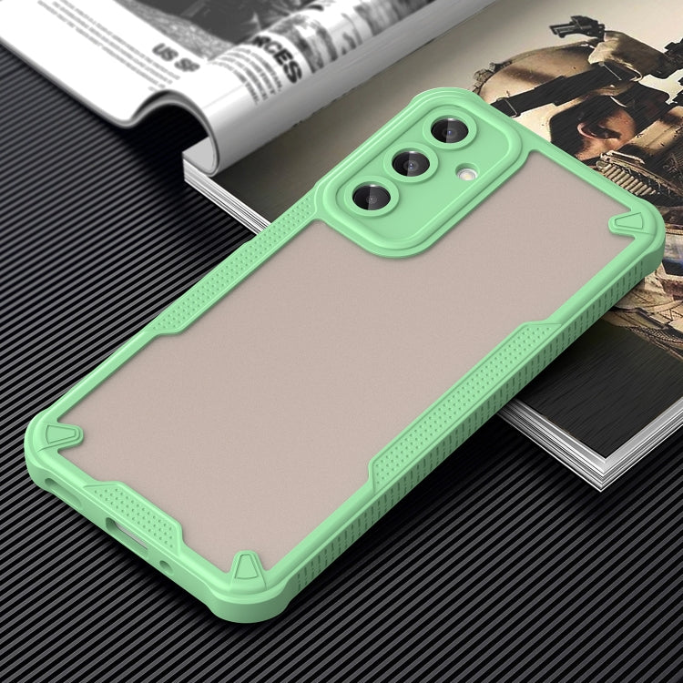 For Samsung Galaxy A16 5G Armor Glaze PC Hybrid TPU Phone Case