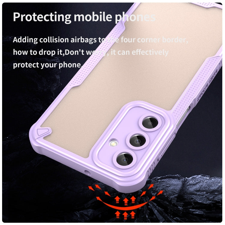 For Samsung Galaxy A16 5G Armor Glaze PC Hybrid TPU Phone Case