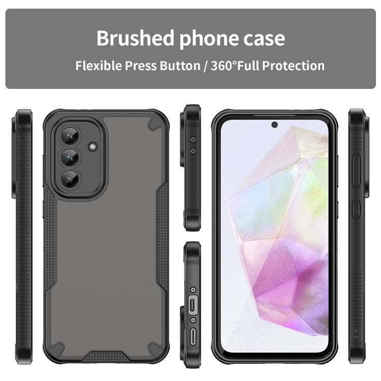 For Samsung Galaxy A36 5G Armor Glaze PC Hybrid TPU Phone Case