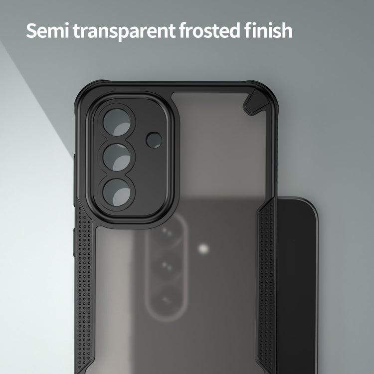 For Samsung Galaxy A36 5G Armor Glaze PC Hybrid TPU Phone Case