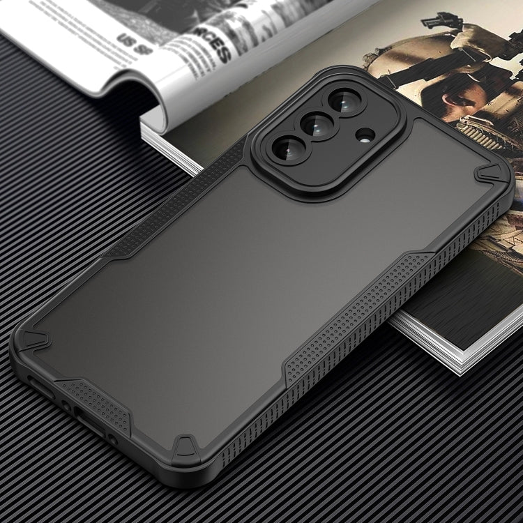 For Samsung Galaxy A36 5G Armor Glaze PC Hybrid TPU Phone Case