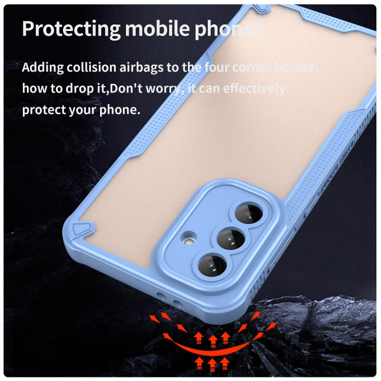 For Samsung Galaxy A36 5G Armor Glaze PC Hybrid TPU Phone Case