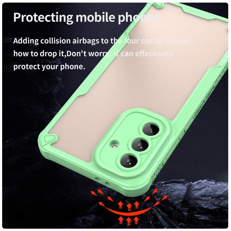 For Samsung Galaxy A36 5G Armor Glaze PC Hybrid TPU Phone Case