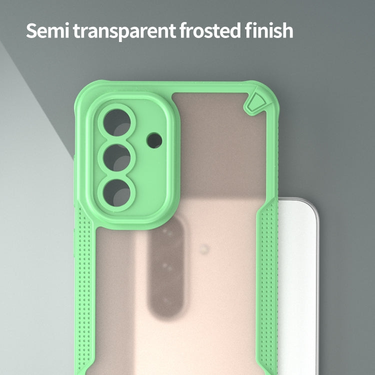 For Samsung Galaxy A36 5G Armor Glaze PC Hybrid TPU Phone Case