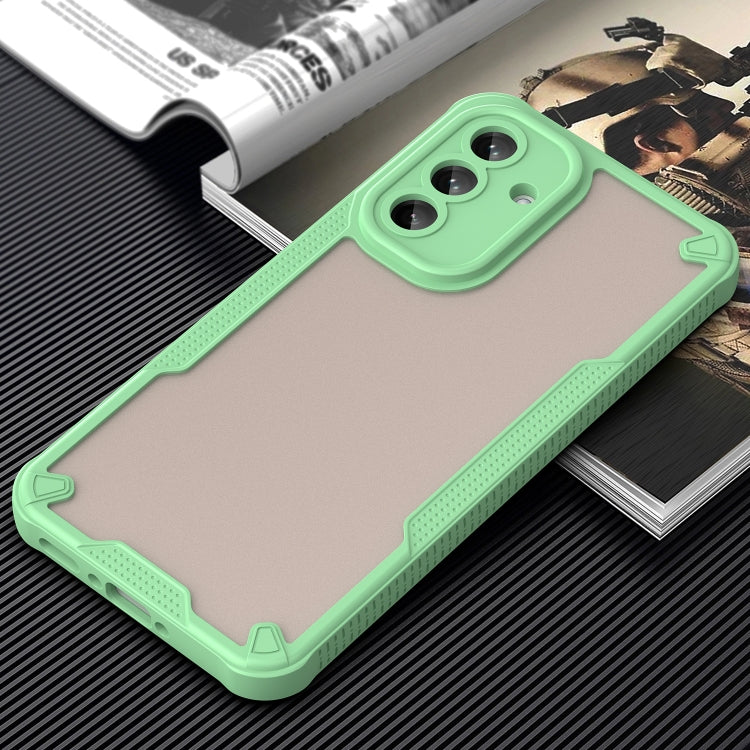 For Samsung Galaxy A36 5G Armor Glaze PC Hybrid TPU Phone Case