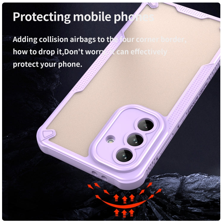 For Samsung Galaxy A36 5G Armor Glaze PC Hybrid TPU Phone Case