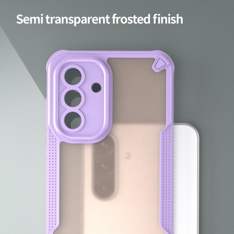 For Samsung Galaxy A36 5G Armor Glaze PC Hybrid TPU Phone Case