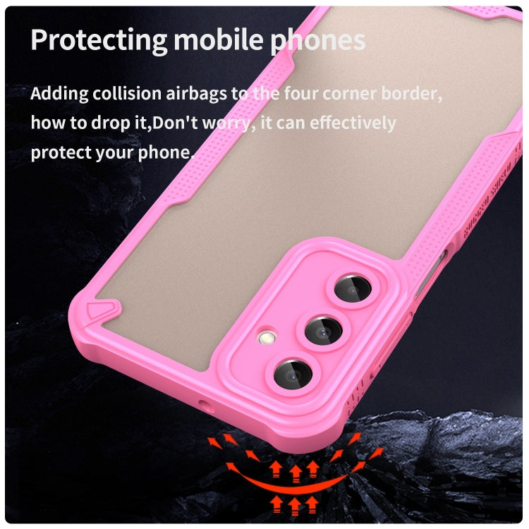 For Samsung Galaxy A56 5G Armor Glaze PC Hybrid TPU Phone Case