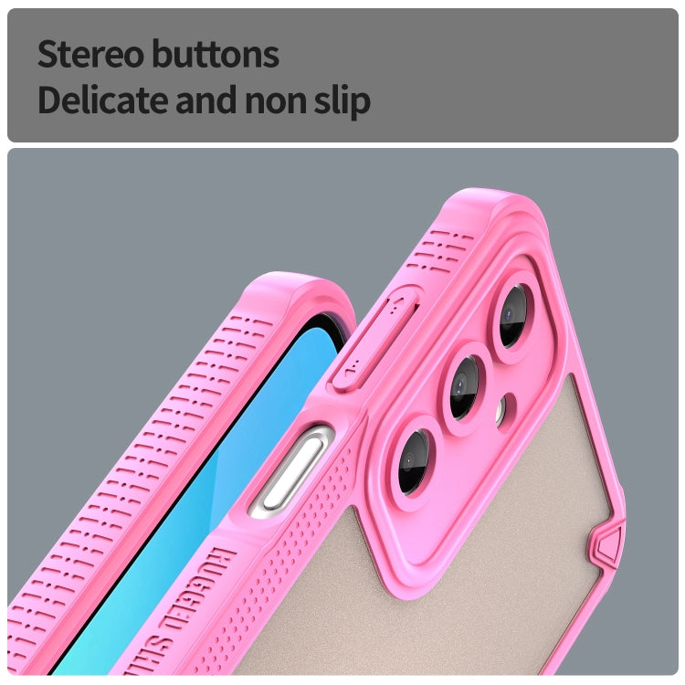 For Samsung Galaxy A56 5G Armor Glaze PC Hybrid TPU Phone Case