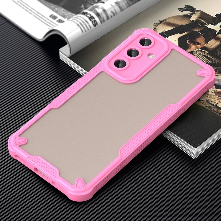 For Samsung Galaxy A56 5G Armor Glaze PC Hybrid TPU Phone Case