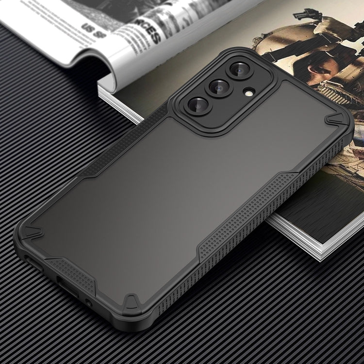 For Samsung Galaxy A56 5G Armor Glaze PC Hybrid TPU Phone Case