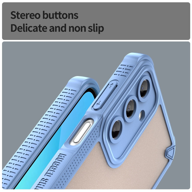 For Samsung Galaxy A56 5G Armor Glaze PC Hybrid TPU Phone Case