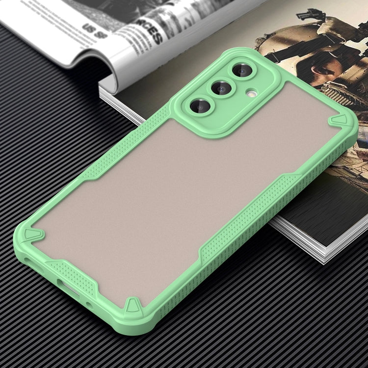For Samsung Galaxy A56 5G Armor Glaze PC Hybrid TPU Phone Case