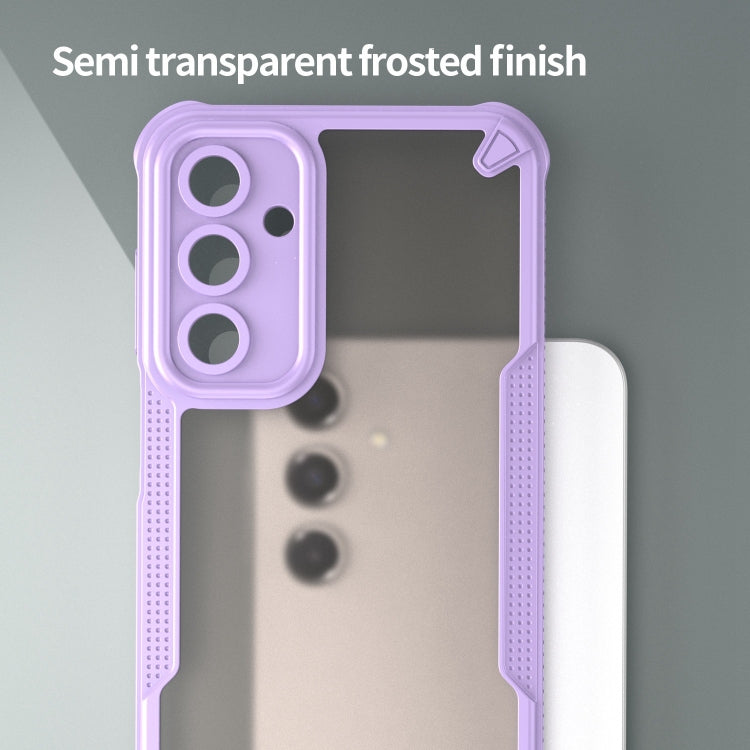 For Samsung Galaxy A56 5G Armor Glaze PC Hybrid TPU Phone Case