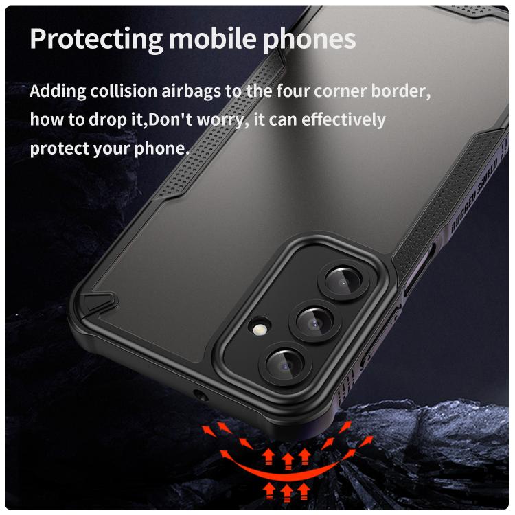 For Samsung Galaxy A16 4G Armor Glaze PC Hybrid TPU Phone Case