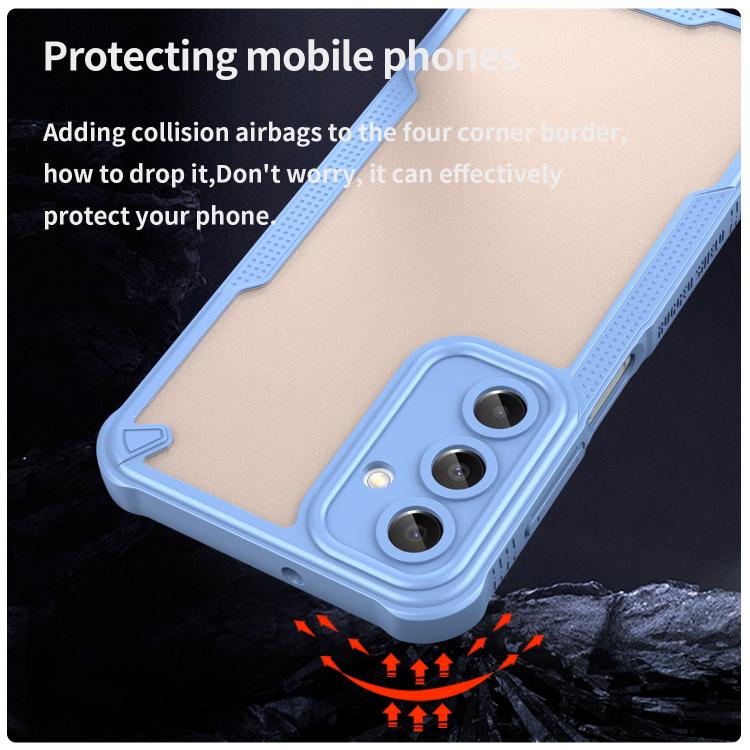 For Samsung Galaxy A16 4G Armor Glaze PC Hybrid TPU Phone Case