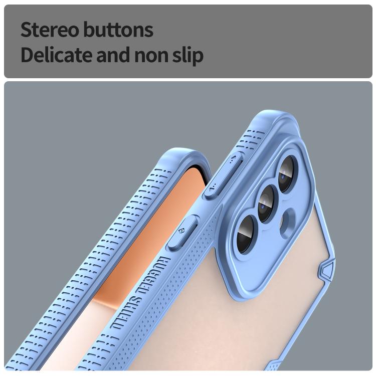 For Samsung Galaxy A57 5G Armor Glaze PC Hybrid TPU Phone Case